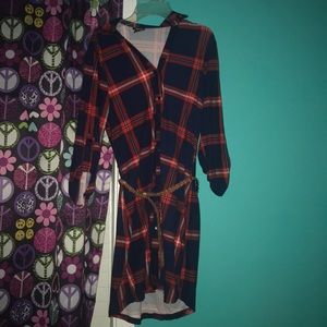 Plaid Dress